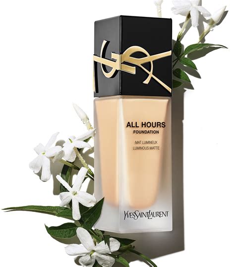 ysl concealer all hours|ysl all hours foundation size.